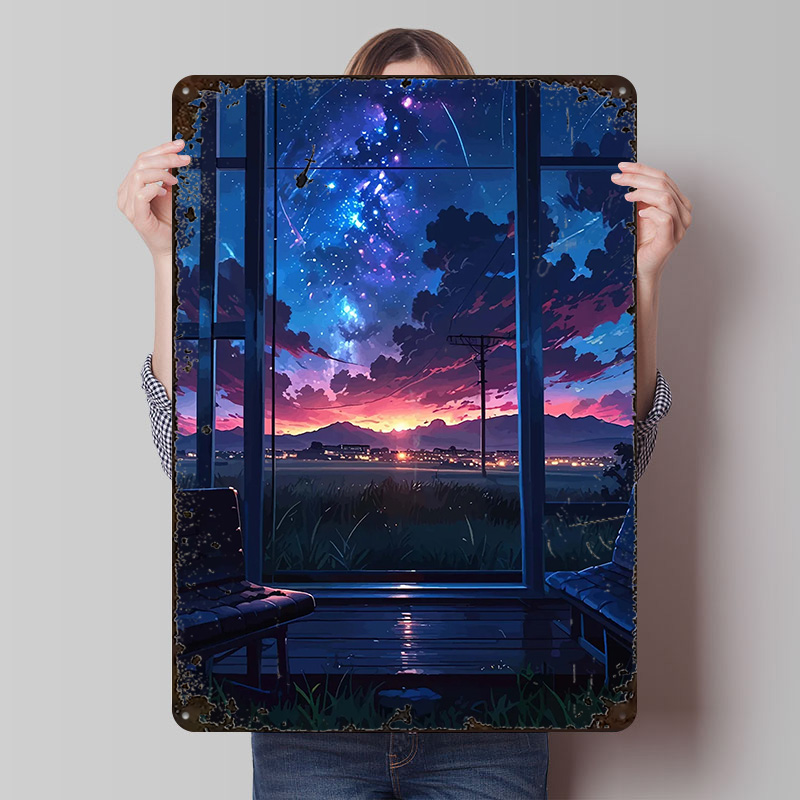 Anime Window View of Starry Ni - Custom Night Sky 评论和价格