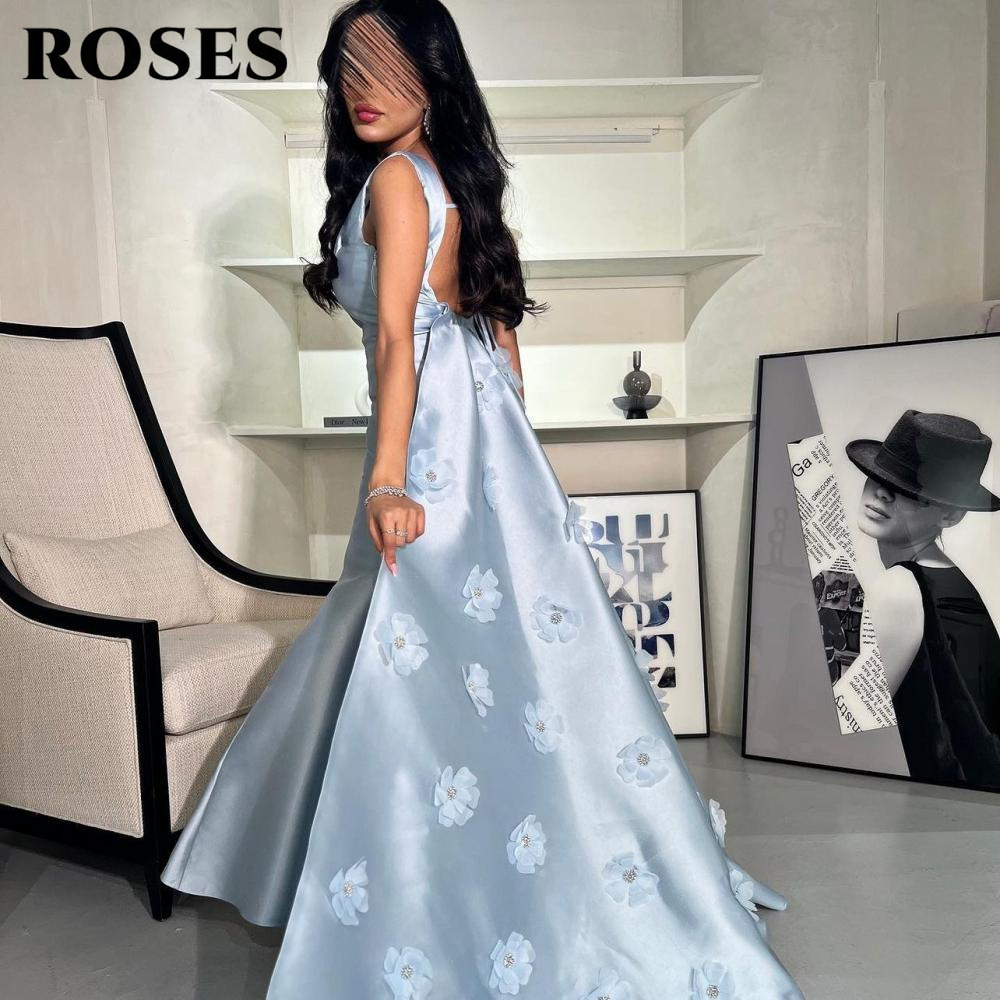 ROSES Sky Blue 3D Flowers Part - Custom Night Sky 评论和价格