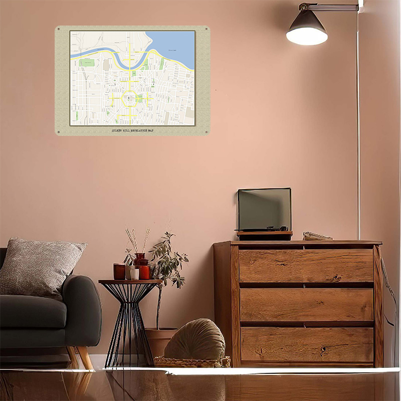 Silent Hill Revelation Map Met - Custom Map Poster 评论和价格