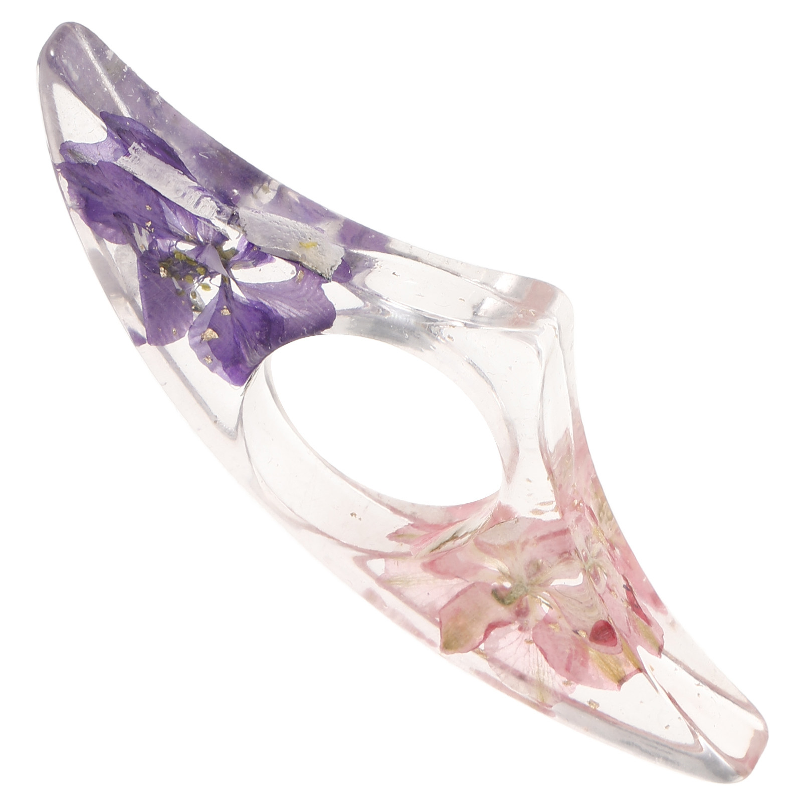 Resin Floral Thumb Bookmark Be - Dried Flower Bookmark 评论和价格