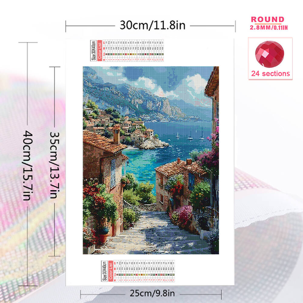 1pc frameless  Diamond Paintin - Photo Mosaic Print 评论和价格