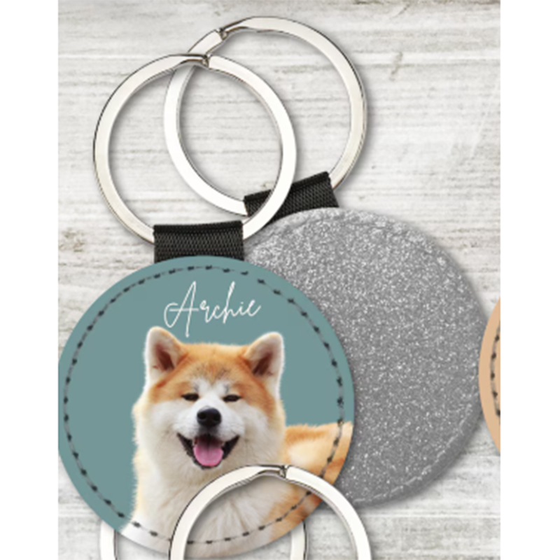Custom Pet Photo Keychain Pers - Pet Portrait Custom 评论和价格