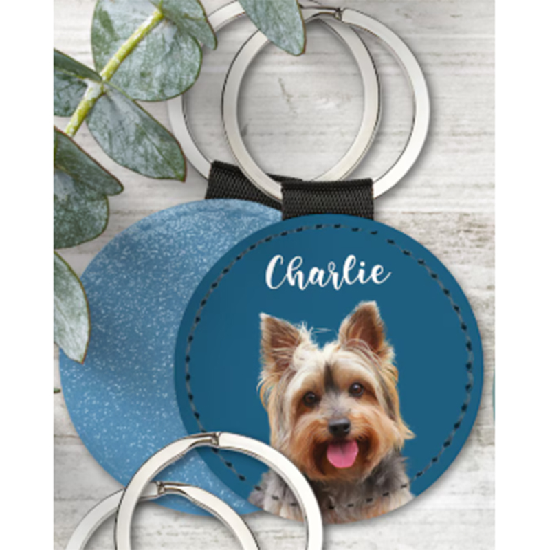 Custom Pet Photo Keychain Pers - Pet Portrait Custom 评论和价格
