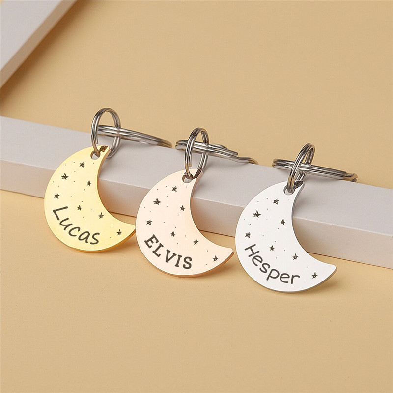 Personalized Anti-lost ID Tag  - Custom Night Sky 评论和价格