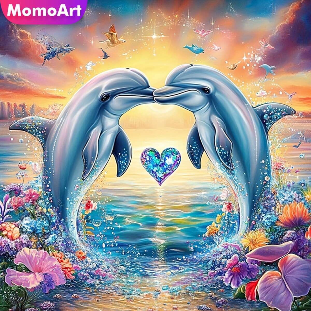 Momoart New Arrival Diamond Pa - Photo Mosaic Print 评论和价格