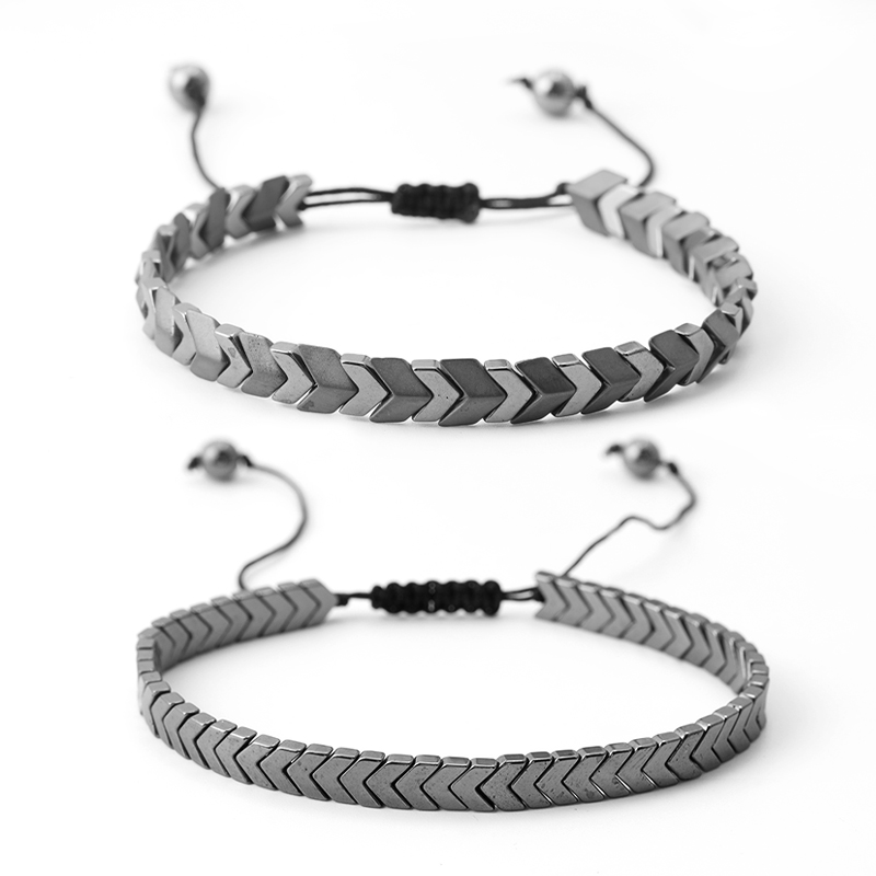 Fashion Hematite Bracelet Ener - Coordinates Bracelet 评论和价格