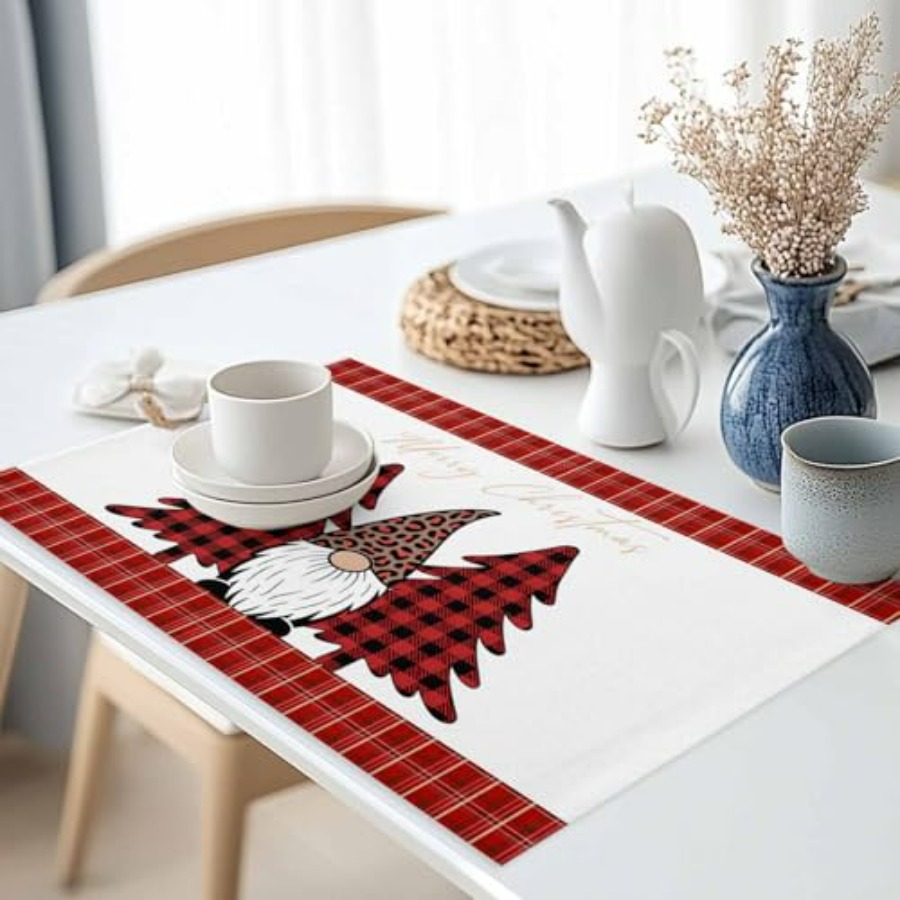 Set of 4 Winter Christmas Tree - Family Tree Print 评论和价格