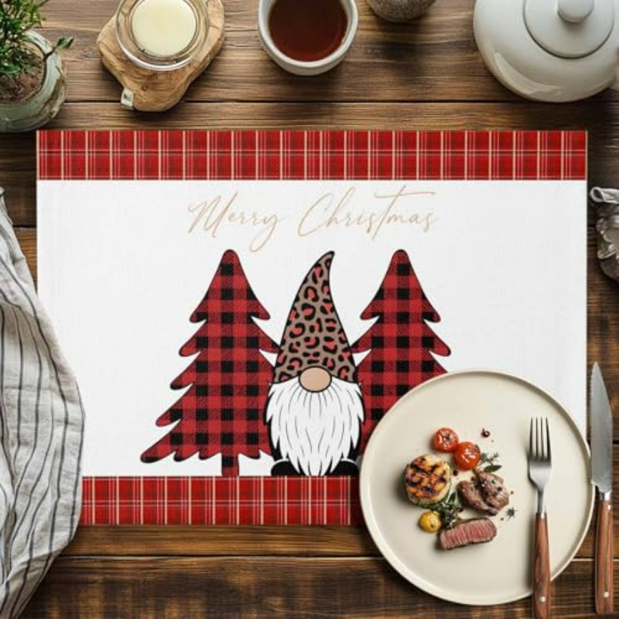 Set of 4 Winter Christmas Tree - Family Tree Print 评论和价格