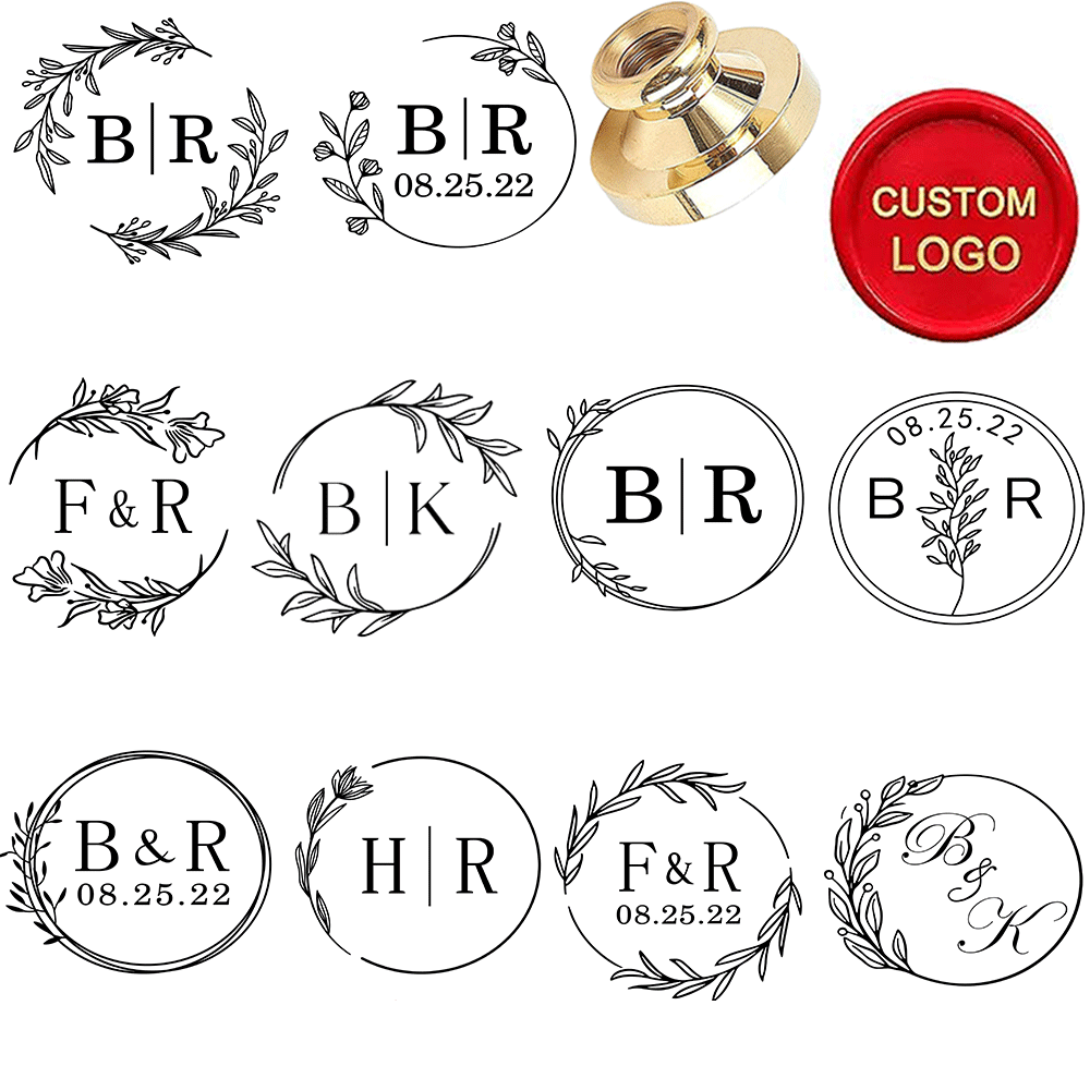 Custom Letter Wax Seal Stamp K - Wax Seal Letter Kit 评论和价格