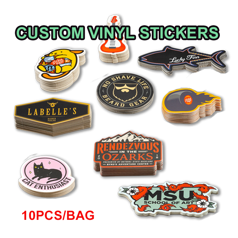 10pcs Custom Vinyl Sticker Lab - Custom Photo Book 评论和价格