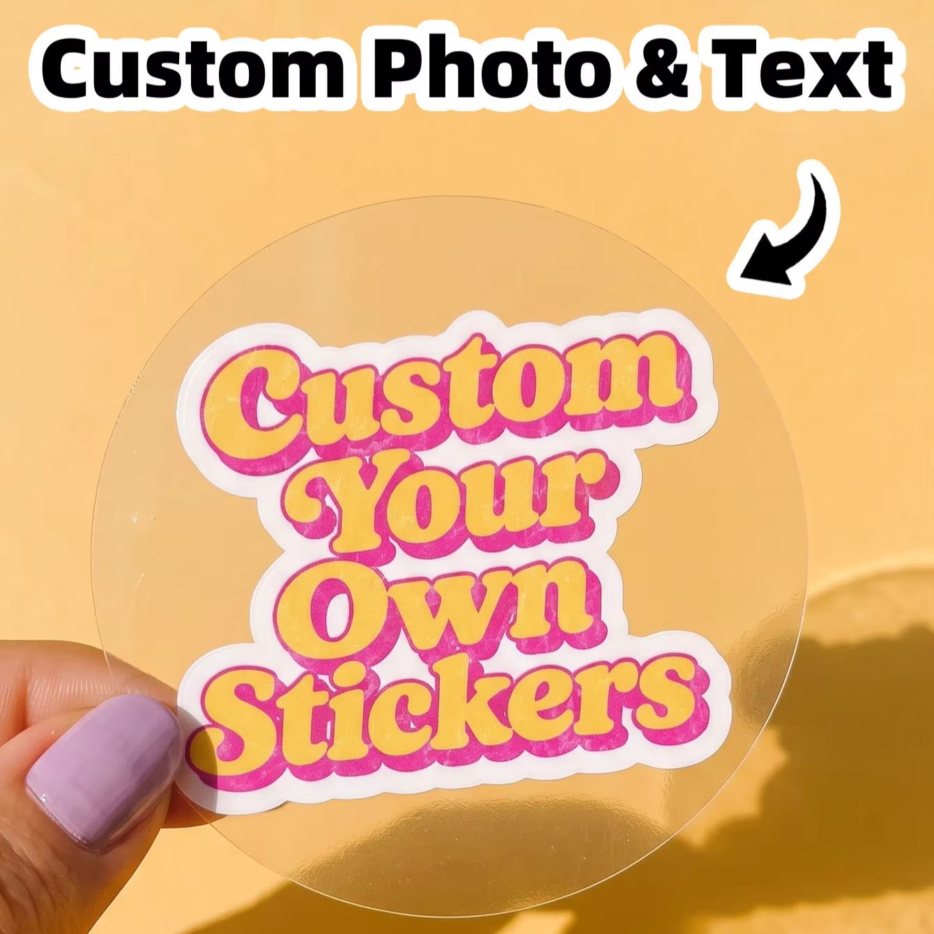 1-180Pcs Transparent Waterproo - Personalised Candle Label 评论和价格