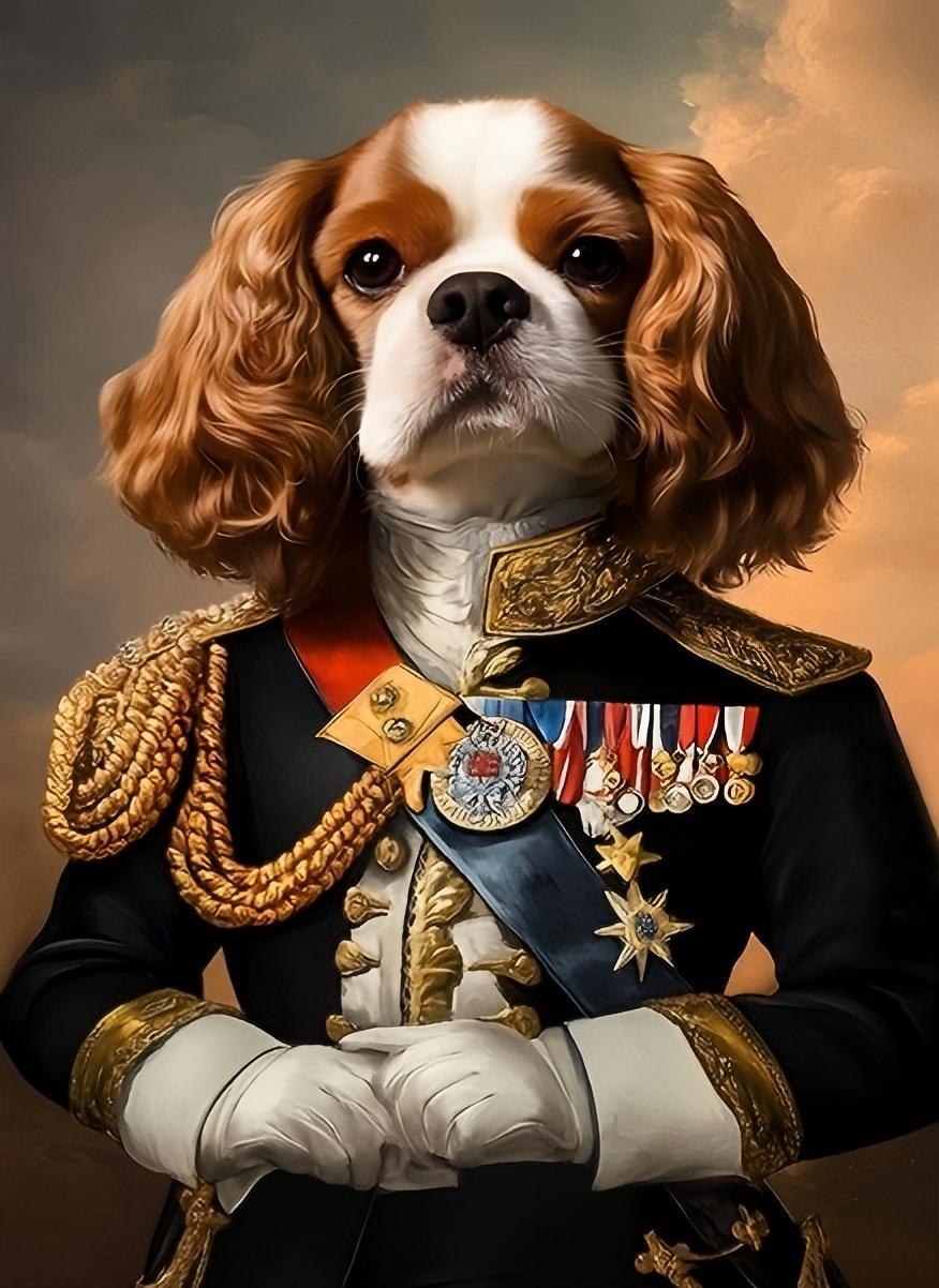 1PC 2D Flat Metal Tin Sign Cus - Pet Portrait Custom 评论和价格