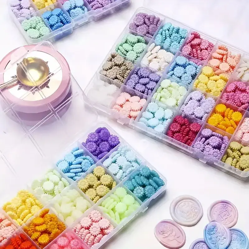 600Pcs Box Sealing Wax Beads,  - Wax Seal Letter Kit 评论和价格