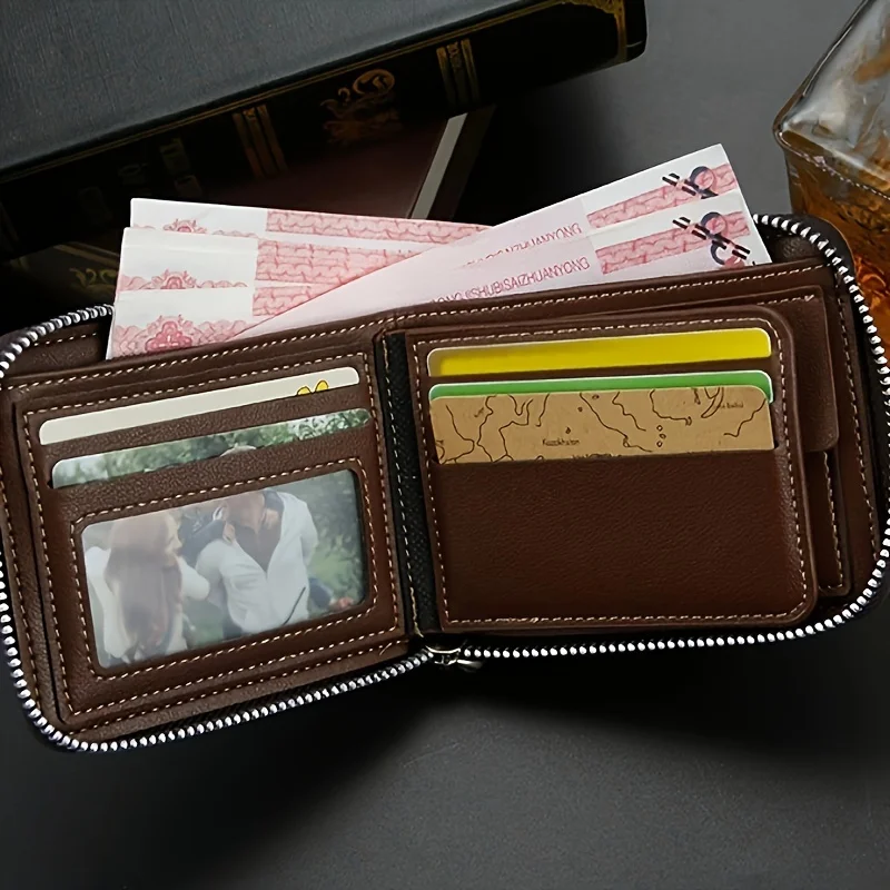 Customized Name Men's Wallet F - Personalized Name Box 评论和价格