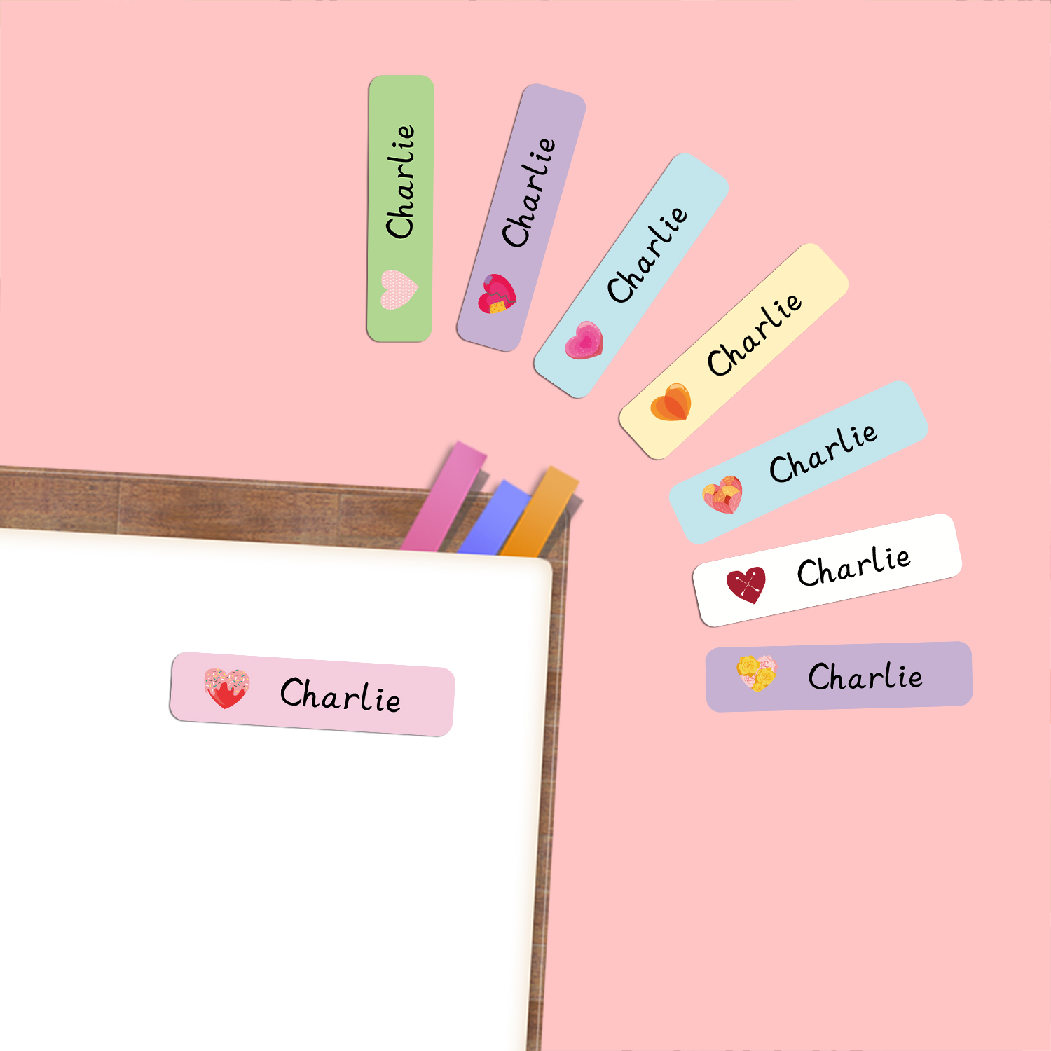 Personalized Heart Shape Name  - Personalized Name Box 评论和价格
