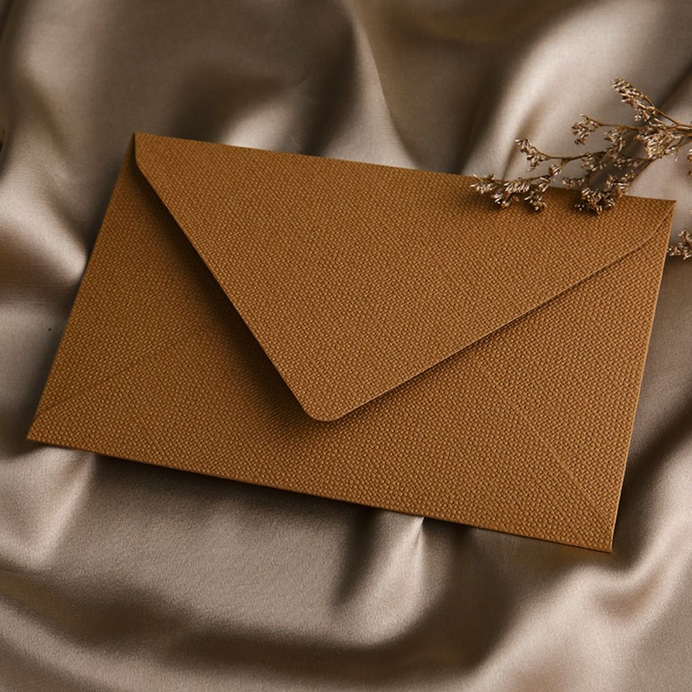 10Pcs Linen Texture Retro Enve - Wax Seal Letter Kit 评论和价格