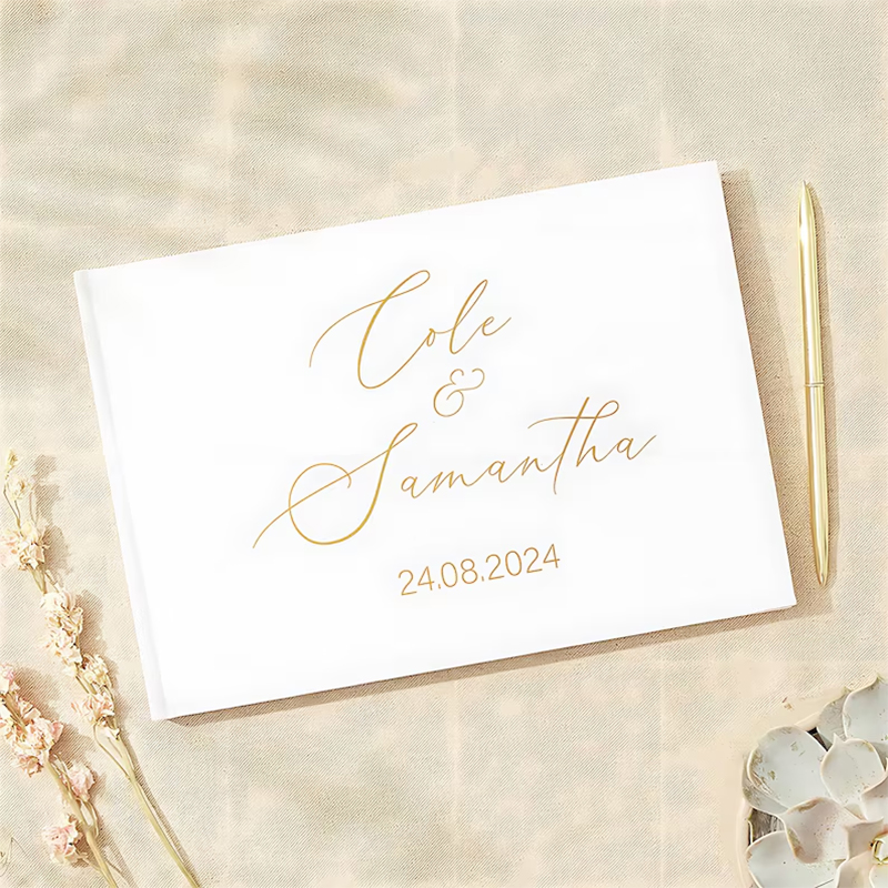 Personalized Guest Book for We - Custom Photo Book 评论和价格