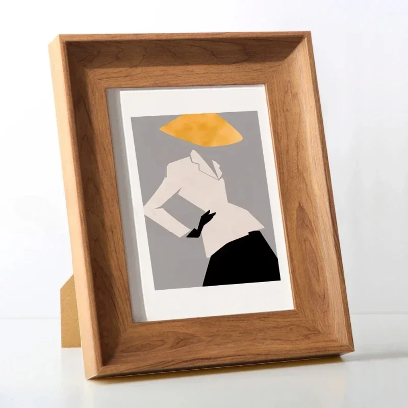 Wooden Photo Frame 5/6/7/8/10  - Engraved Wood Frame 评论和价格