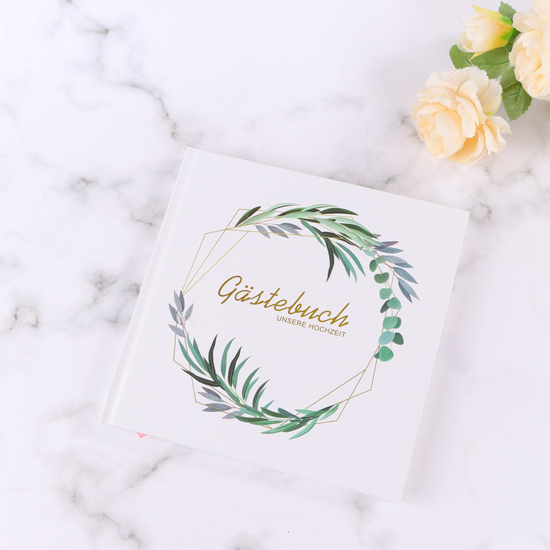 Custom Wedding Guest Book with - Custom Photo Book 评论和价格