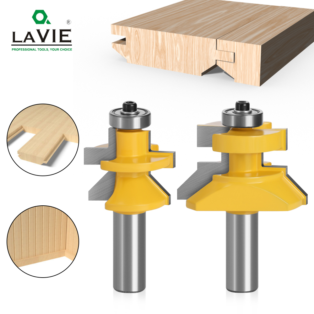 LAVIE 2pcs 12mm 1/2 Shank 120  - Engraved Wood Frame 评论和价格