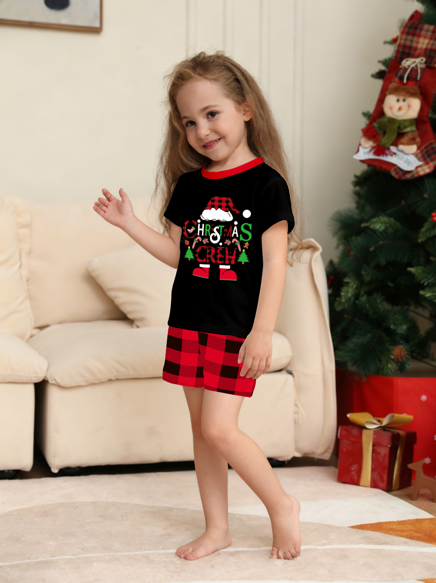 Christmas Family Pajamas Match - Family Tree Print 评论和价格