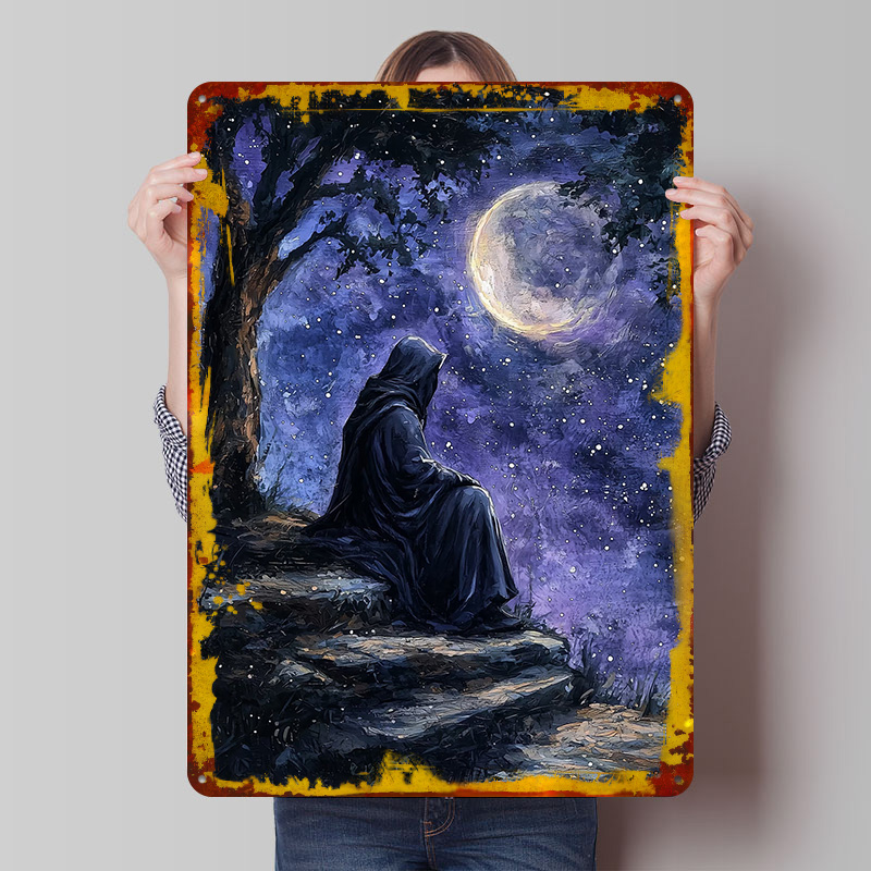Night Sky Watcher Tin Plaque P - Custom Night Sky 评论和价格