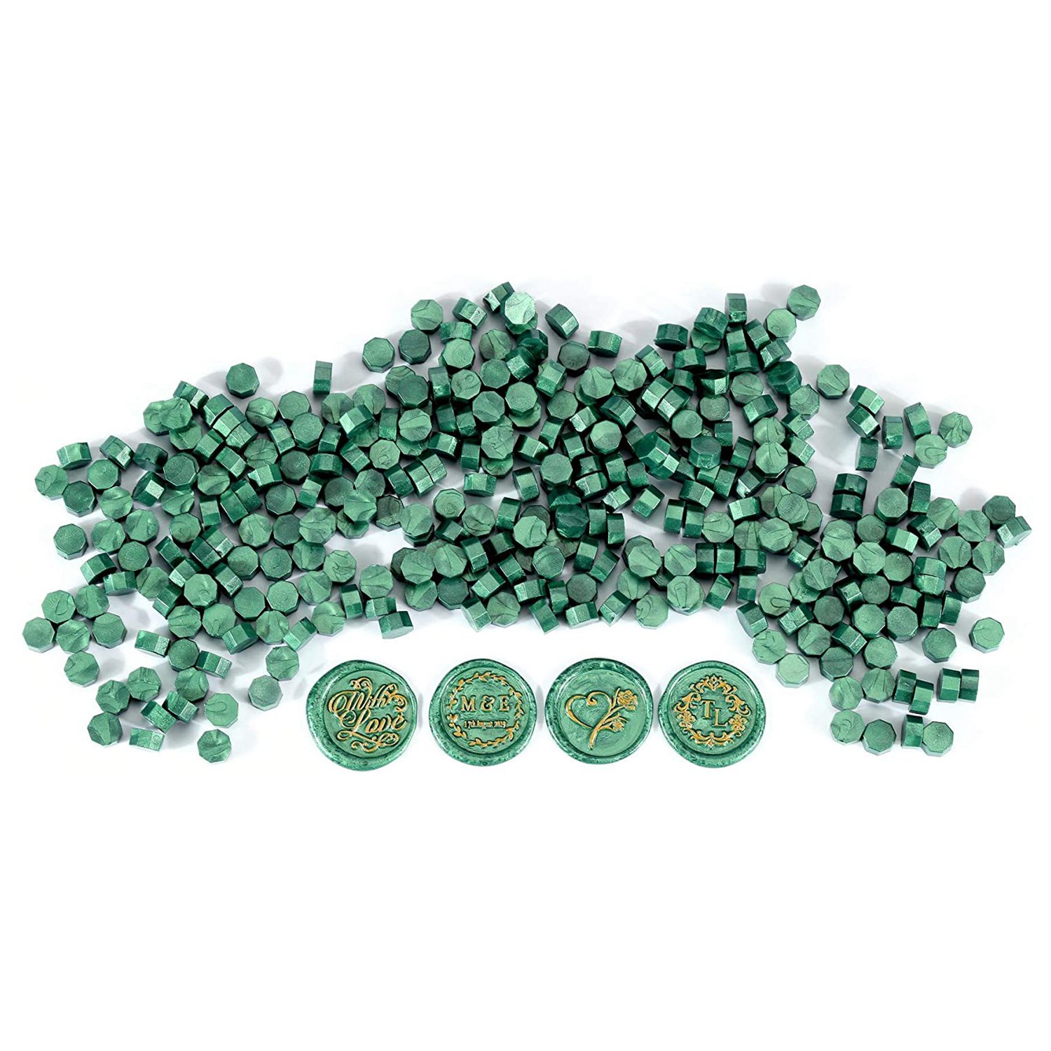 AT84-Sealing Wax Beads, 200 Pi - Wax Seal Letter Kit 评论和价格