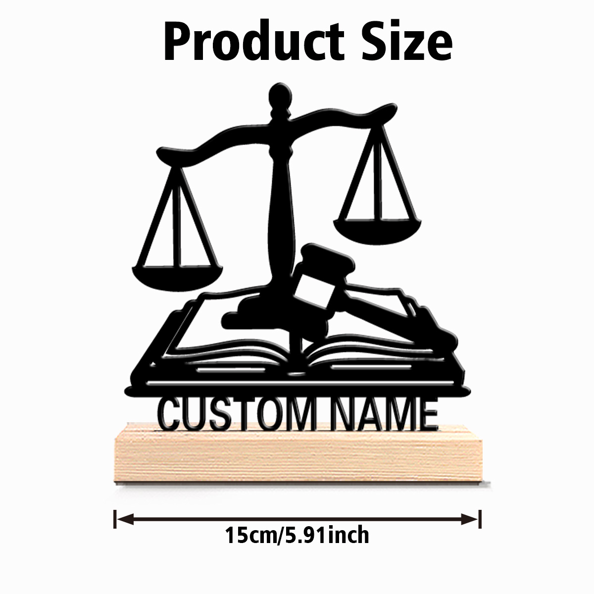 1pc Fun Personalized Custom Ba - Engraved Wood Frame 评论和价格