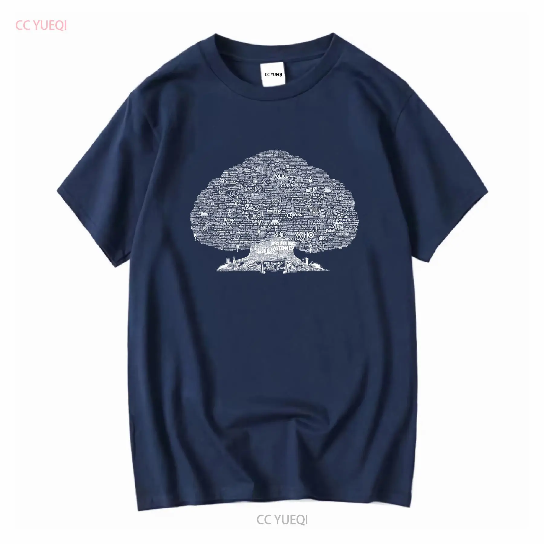 Family Tree Of British Rock T  - Family Tree Print 评论和价格